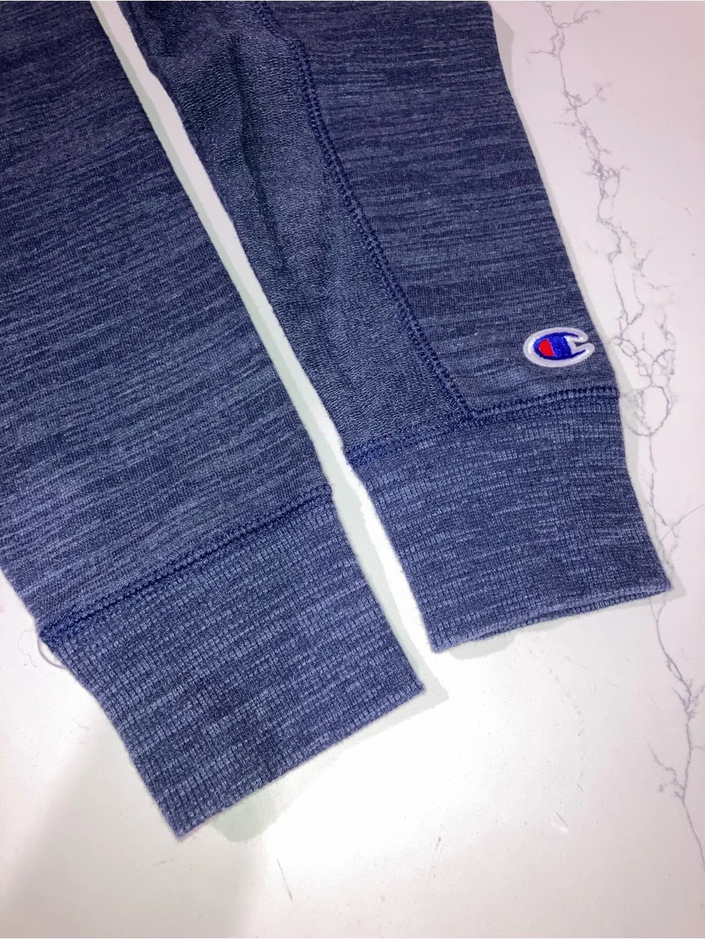 Champion Heather Navy Blue Crewneck Sweatshirt - size S - Picture 9 of 10